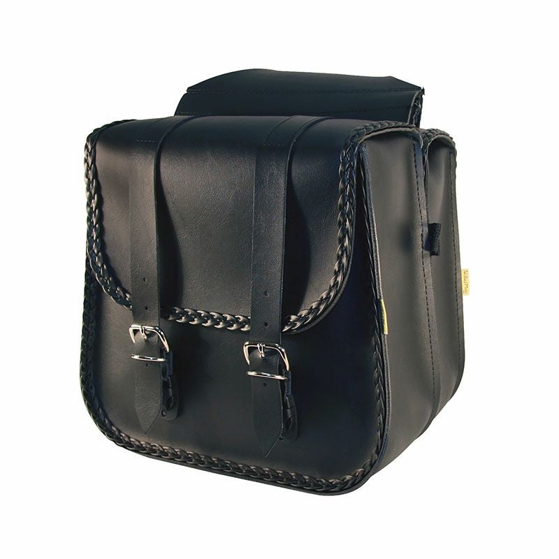 Willie & Max ブレイデット ストレートサドルバッグ_1