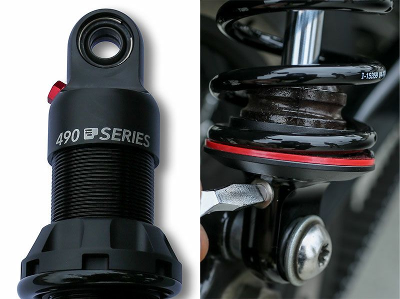 PROGRESSIVE 490シリーズスポーツショック for トライアンフ 13.5