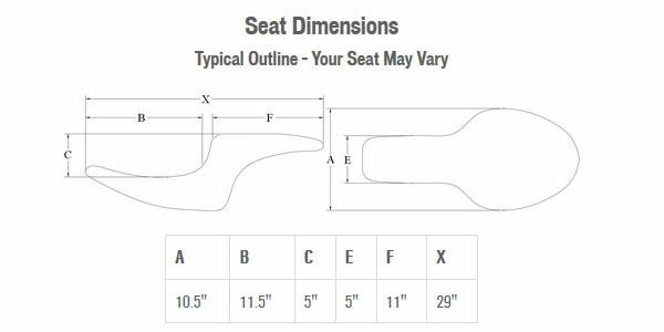 SADDLEMEN Profiler プレーンシート VTX1300R/S 03-09-02