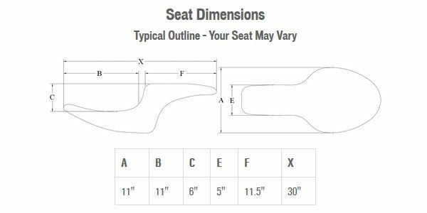 SADDLEMEN Profiler プレーンシート C50 ブルバード 05-13-02