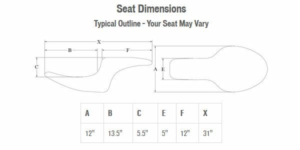 SADDLEMEN Profiler プレーンシート XVS650 V-Star カスタム 98-16-02