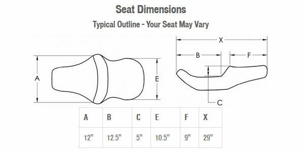 SADDLEMEN Explorer スペシャルシート VT750 ACE 98-03-02