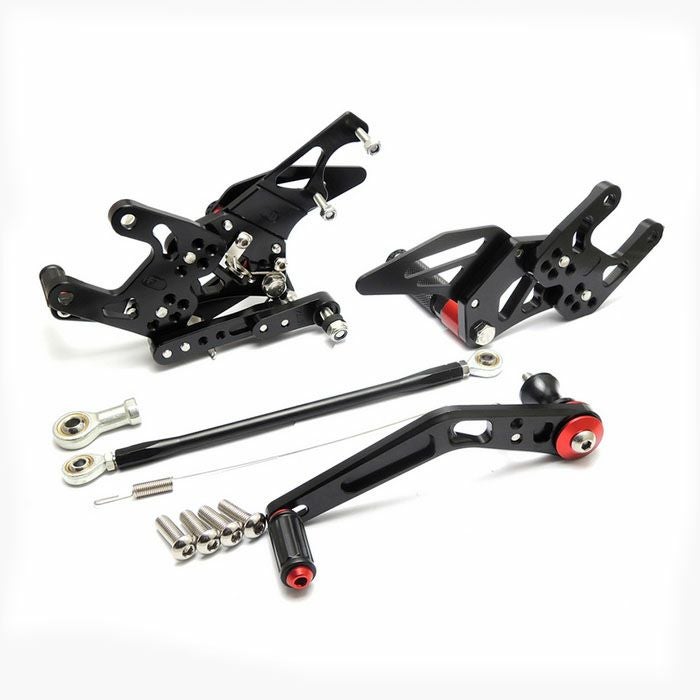 Hotbodies Racing MGP アジャスタブルリアセット ブラック CBR1000RR 08-17-02