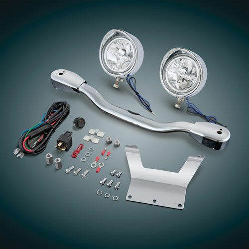 SHOW CHROME エリプティカル LEDドライビングライトキット VN2000/クラシック-01