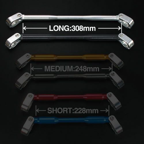 ハーディ(HARDY) EZアタッチハンドルブレース ロング レッド-03