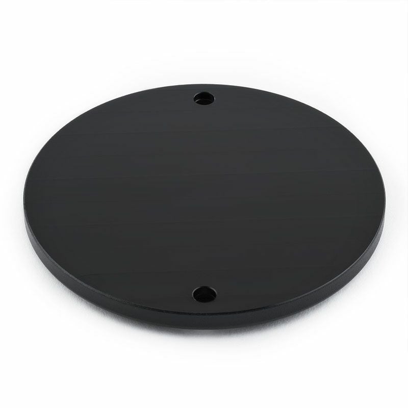 British Customs クラッチカバー 900　ブラック/ポリッシュ-03