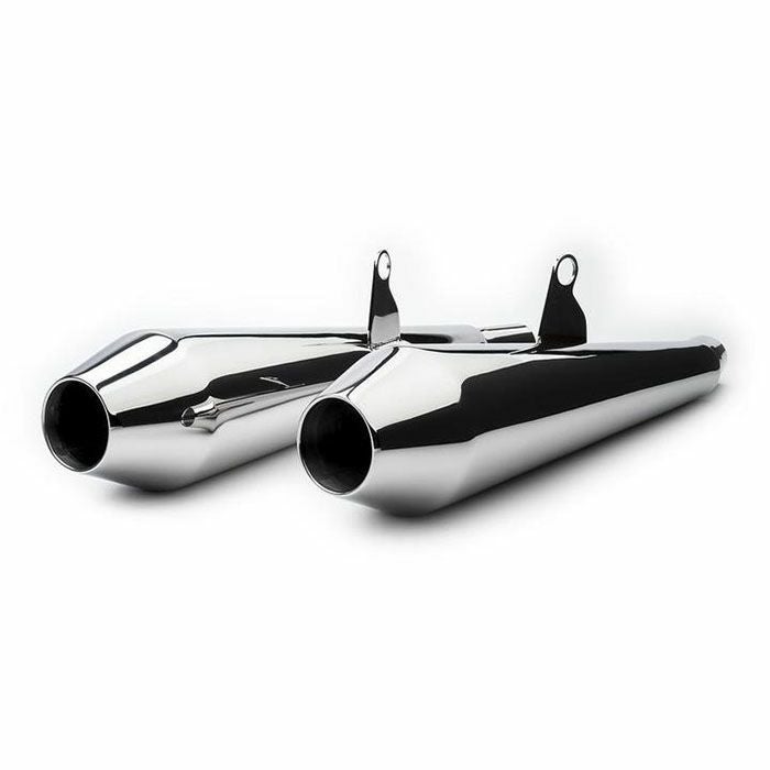 トライアンフ 空冷ボンネビル ステンレス ボトルスリップオンマフラー