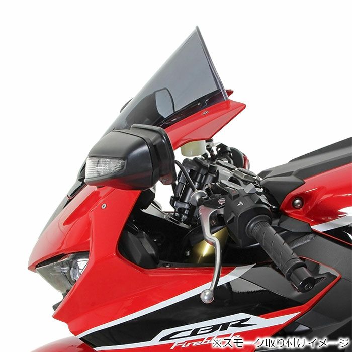 MRA(エムアールエー) スクリーンレーシング ブラック CBR1000RR 17