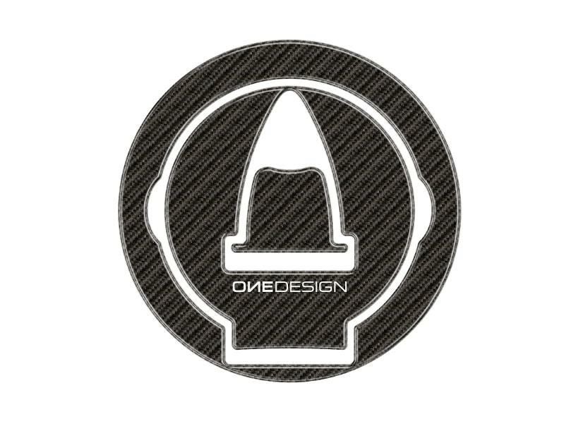 プリント(print) フューエルキャップパッド DUCATI 09--01