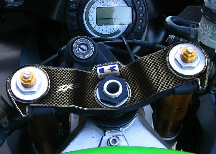 プリント(print) トップブリッジステッカー ZX-6R 03-04 | バイク