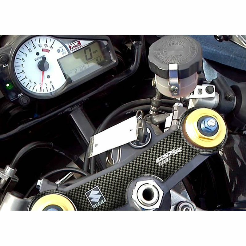 プリント(print) トップブリッジステッカー GSX-R1000 01-02-02