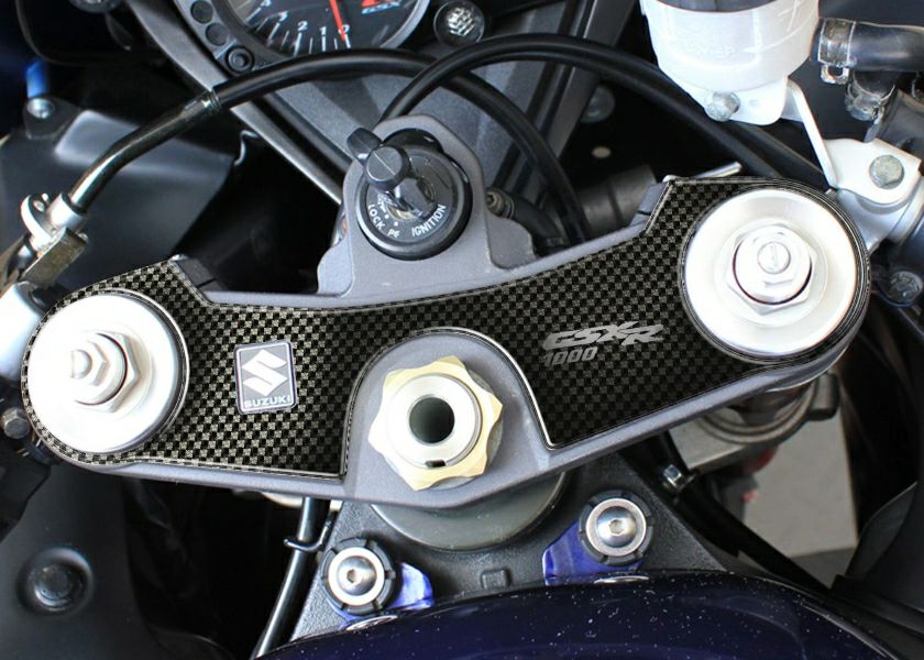 プリント(print) トップブリッジステッカー GSX-R1000 05-06 | バイク