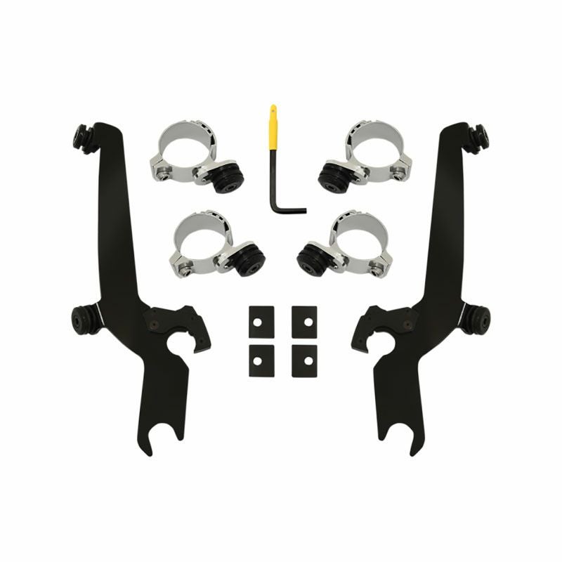 MEMPHIS SHADES スポーツシールド トリガーロックマウントキット REBEL 250/300/500 ブラック-01