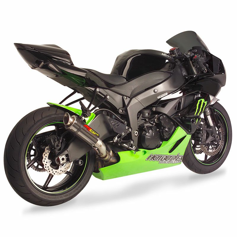 Hotbodies Racing MGP GROWLER スリップオン・マフラー ZX-6R 09-12 