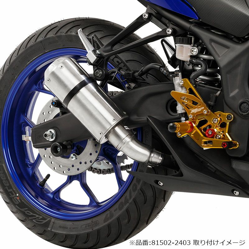 YZF-R25/YZF-R3 15-21 レース R-77 カーボン/ステンレス フル