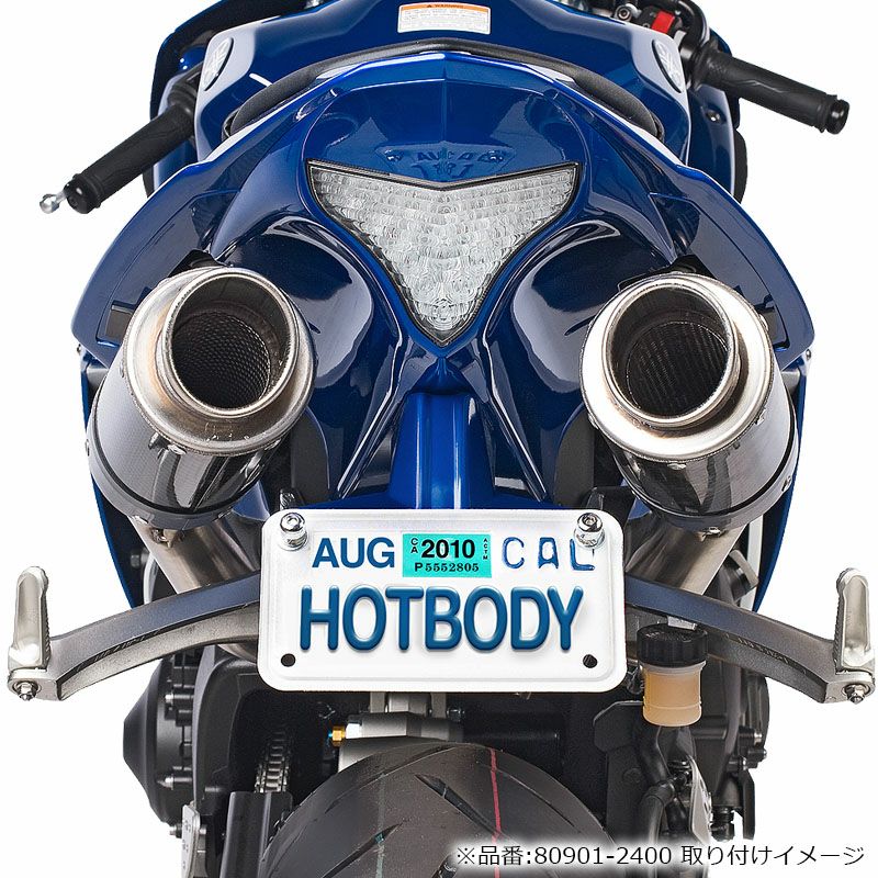 Hotbodies Racing MGPII GROWLER スリップオン・マフラー カーボン YZF