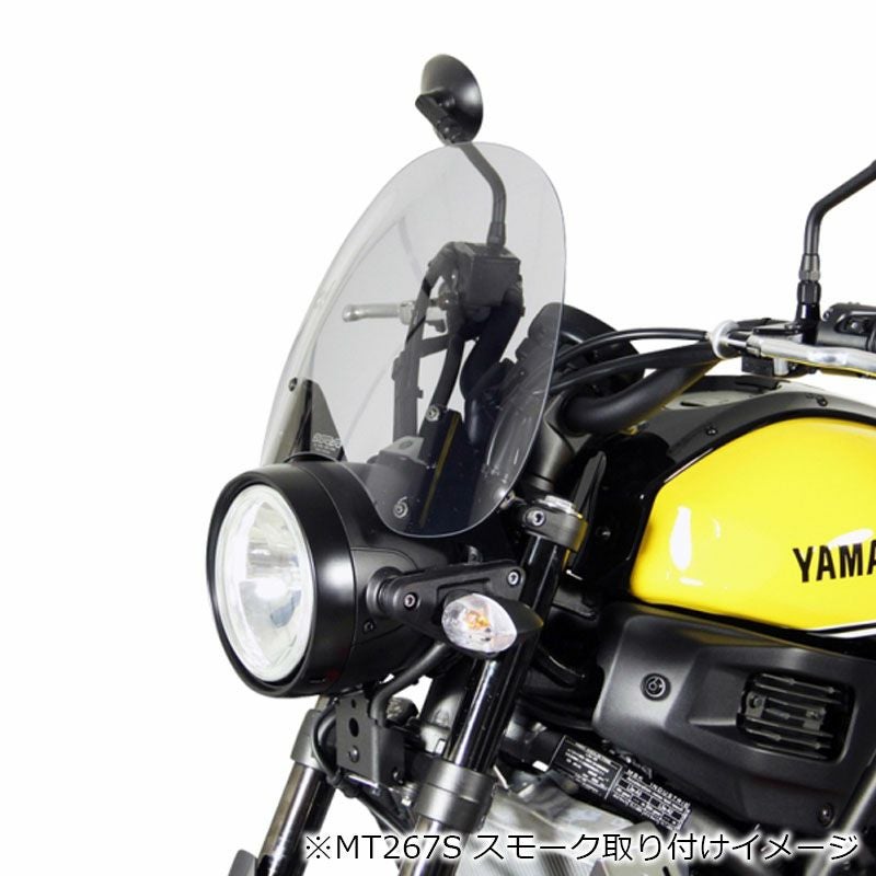 MRA(エムアールエー) スクリーンツーリング ブラック XSR700-03