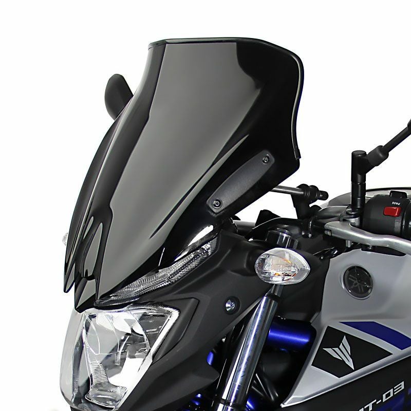 MRA(エムアールエー) スクリーンスポイラー ブラック MT-25/03 16- MS269K-01