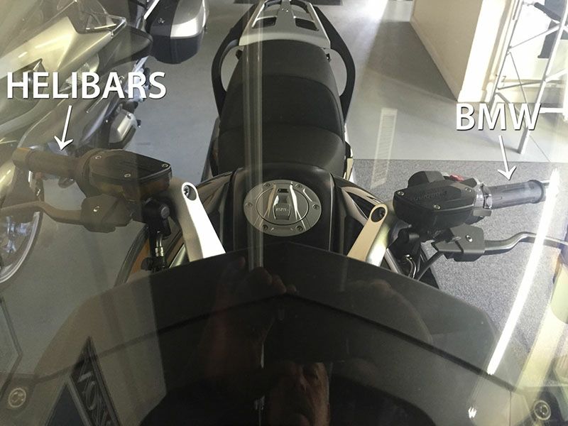 HeliBars Tour Performance ハンドルバーライザー for BMW K1600GT/GTL_3