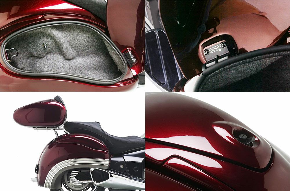 Corbin フリートライナーサドルバッグ ワルキューレルーン | バイク