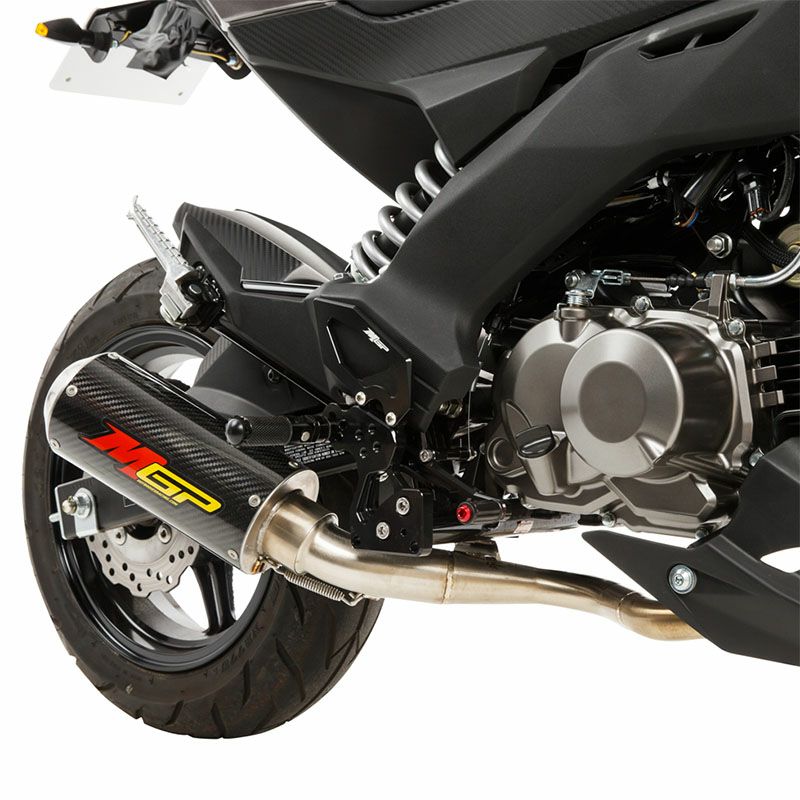 Hotbodies Racing MGP フルエキゾースト カーボン/ステンエンド Z125 17--03