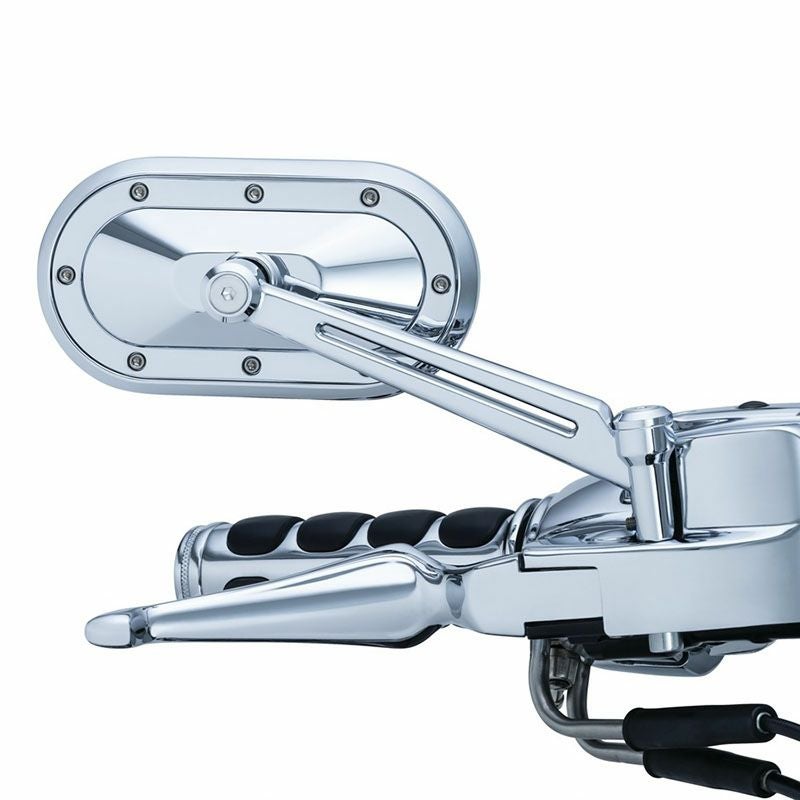 KURYAKYN ヘビーインダストリー ミラー クローム_2