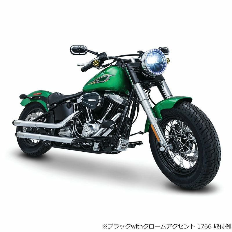 KURYAKYN ヘビーインダストリー クロームwithサテンブラックアクセント_3