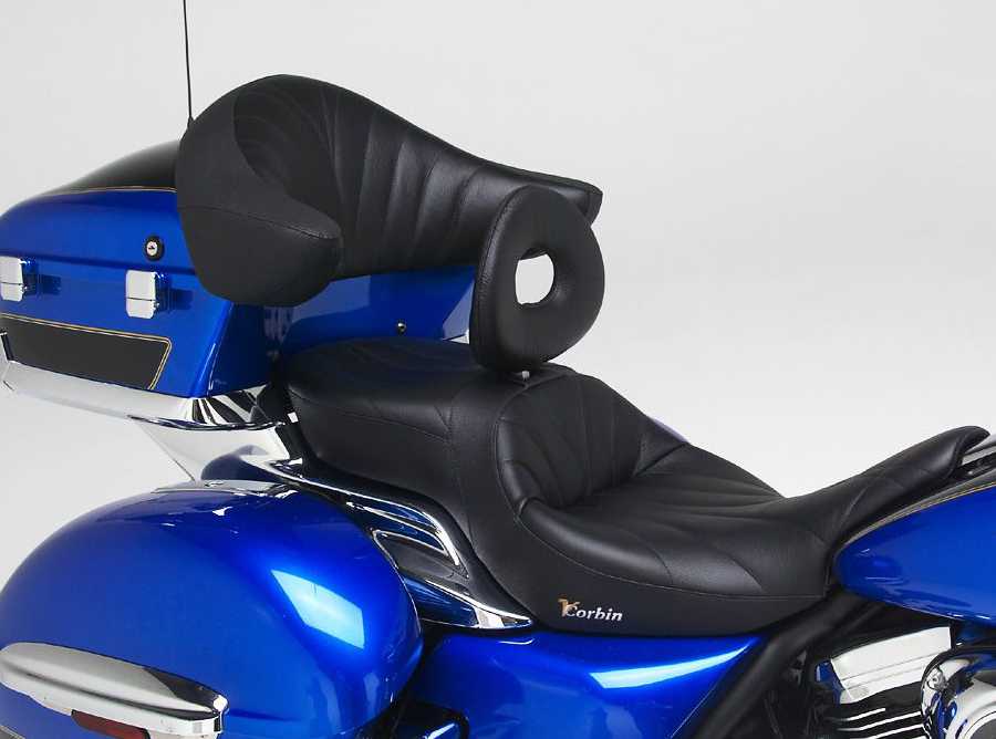 Kawasaki Vulcan 1700 Voyager / Nomad (09-26) デュアルツーリングシート Dual Touring Saddle Corbin_2