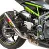 Hotbodies Racing MGP エキゾースト スリップオン・マフラー カーボン/スラッシュカット Z900 17-04