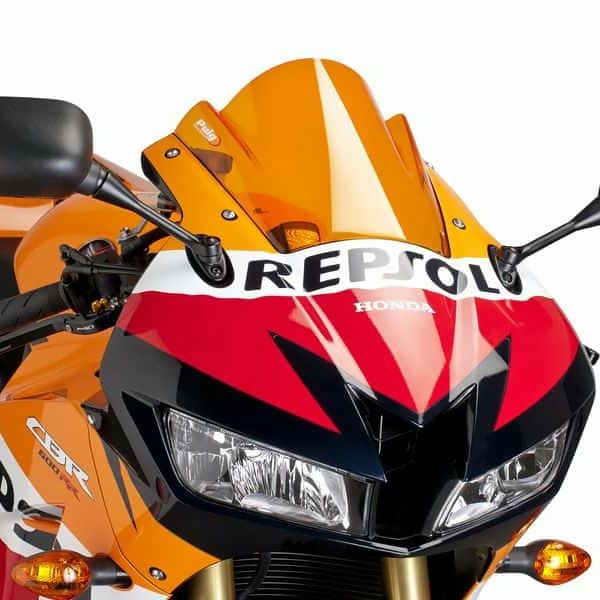 プーチ(Puig) レーシングスクリーン オレンジ CBR600RR 13-16 6478T