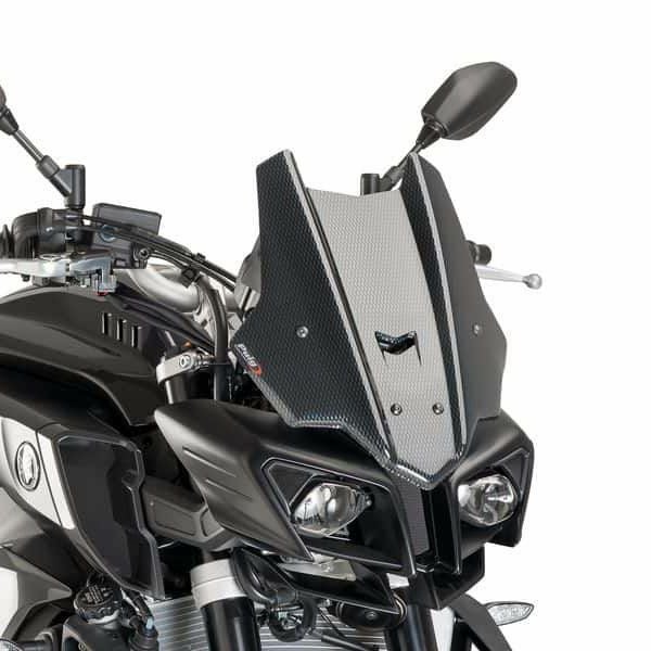 プーチ(Puig) レーシングスクリーン カーボン MT10 8917C | バイク
