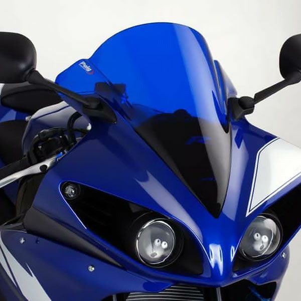 プーチ(Puig) レーシングスクリーン ブルー YZF-R1 09-14 4935A