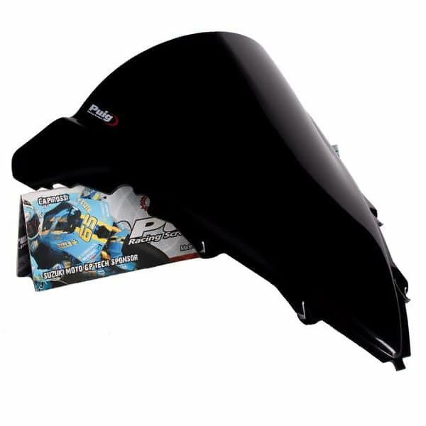Puig YAMAHA YZF-R1 2009-2014プーチ スクリーン中古品 プーチ(Puig) レーシングスクリーン ブラック YZF-R1 09-14 4935N