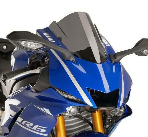 YZF-R7/YZF-R6 レーシングスクリーン ダークスモーク プーチ Puig