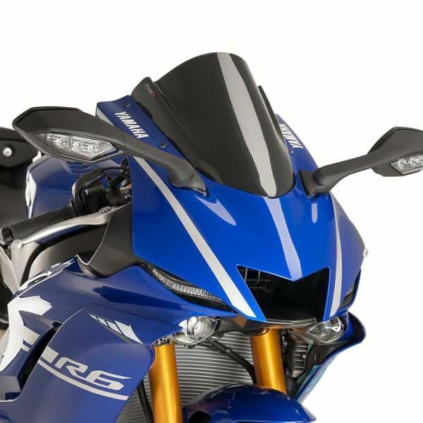 YZF-R7/YZF-R6 レーシングスクリーン カーボン プーチ Puig | バイク