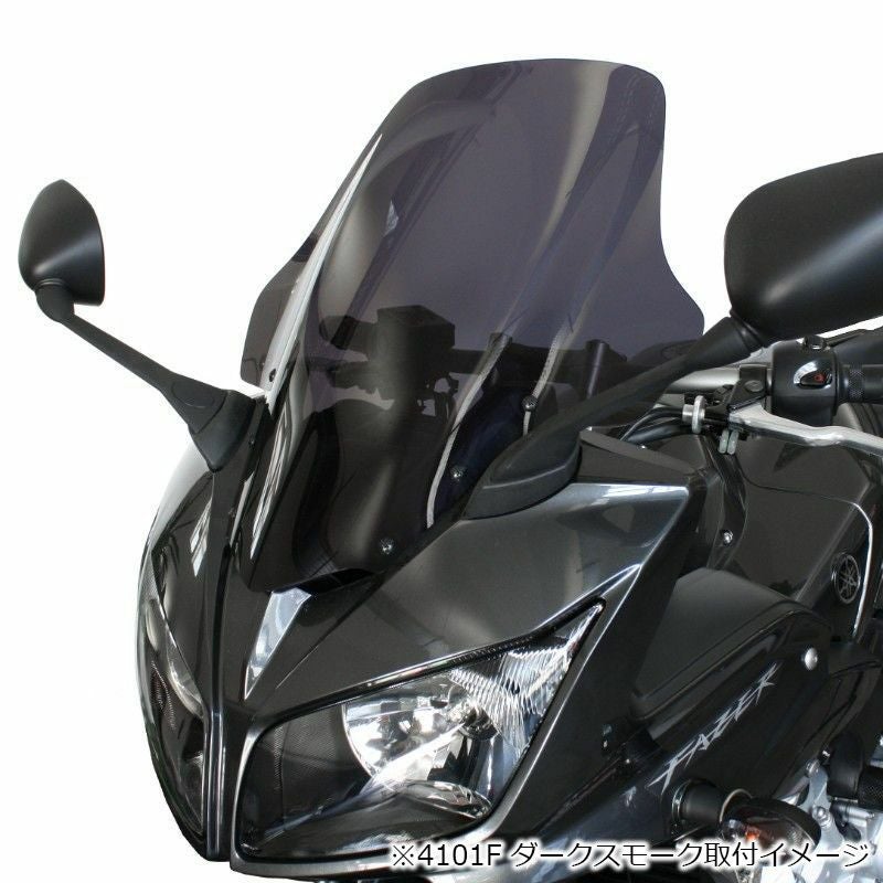 プーチ(Puig) ツーリングスクリーン ブルー FZ-1 フェザー 06-15 4101A