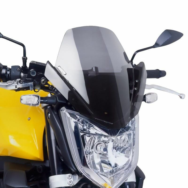 [値下げ]MT-09 Puig プーチ　スクリーン　スモーク　シールド MT-09 2021- スクリーン ウインドシールド ツーリング ブラック プーチ