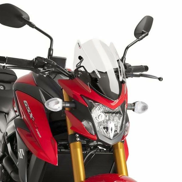VMAX1700用プーチフロントスクリーン Puig（プーチ） Puig 9474FSCREEN V-TECH SPORT[DARK SMOKE]YAMAHA X