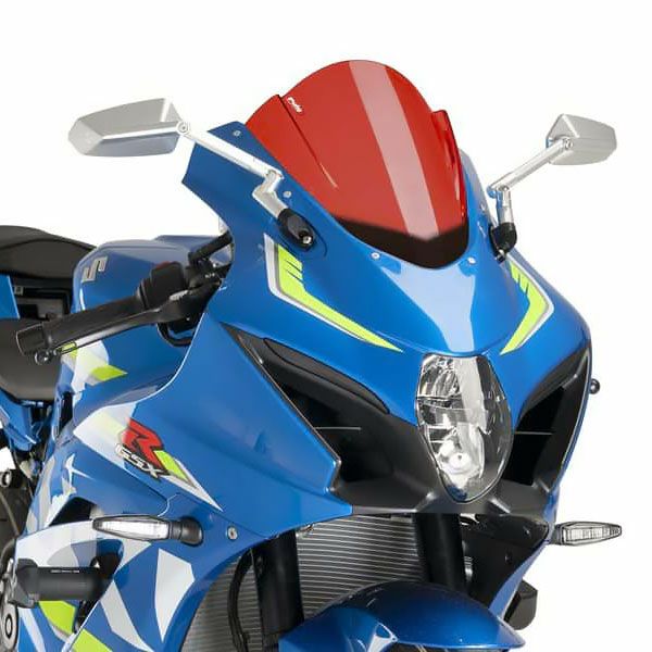 プーチ(Puig) レーシングスクリーン レッド GSX-R1000 17- 9013R