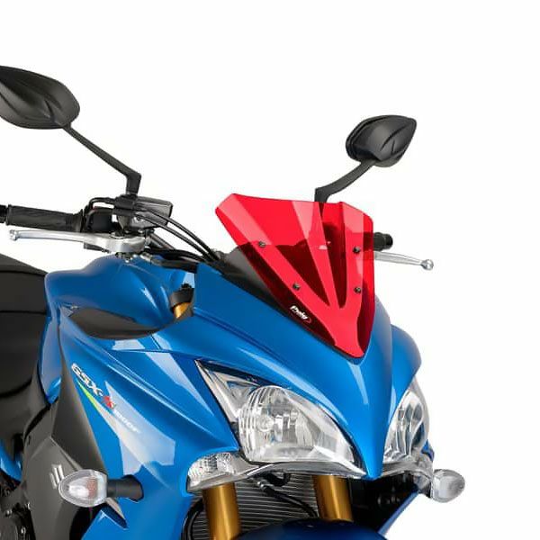 プーチ(Puig) レーシングスクリーン レッド GSX-R1000 17- 9013R