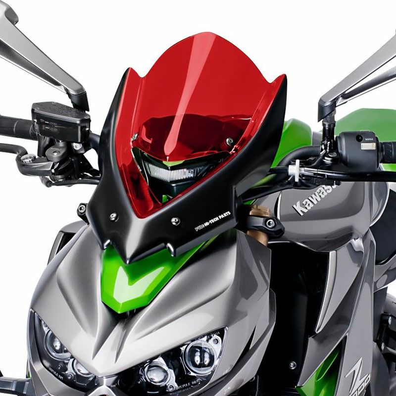 プーチ(Puig) ツーリングスクリーン レッド Z1000 14- 7514R-01