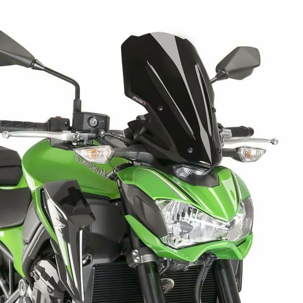 プーチ(Puig) ツーリングスクリーン ブラック Z900 17-19 9392N