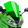 プーチ(Puig) レーシングスクリーン グリーン ER-6f/Ninja650 09-11 4931V-01