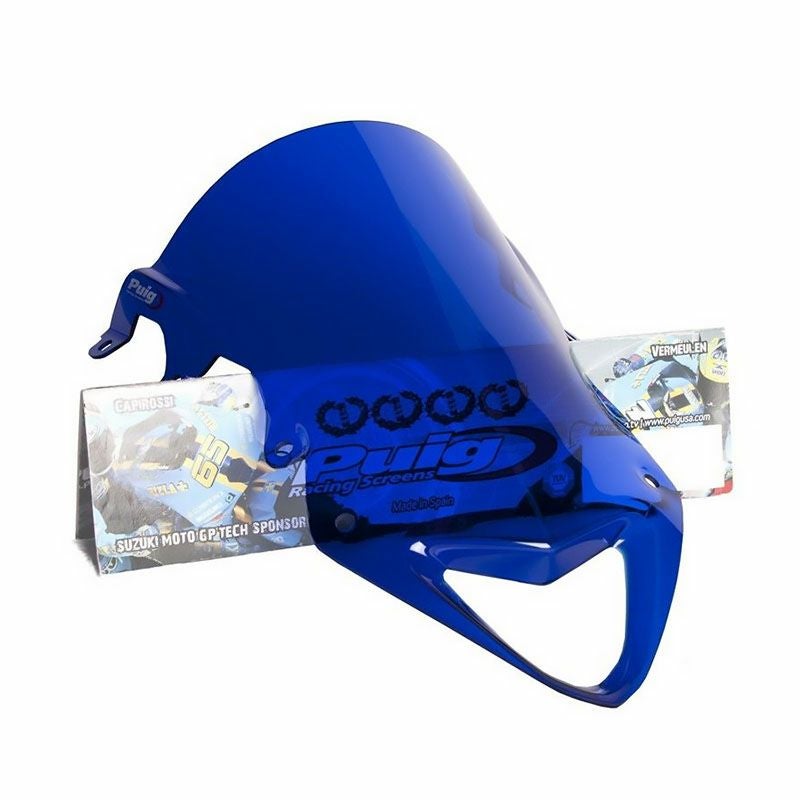 プーチ(Puig) レーシングスクリーン ブルー GSX-R1000 09-16 4933A