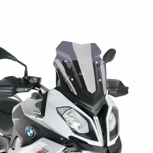 美品  S1000XR Puig プーチ レーシングスクリーン Dスモーク プーチ(Puig) レーシングスクリーン ダークスモーク S1000XR 15- 8543F