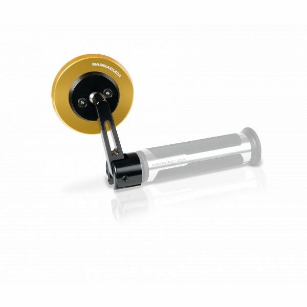 BARRACUDA 汎用バーエンドミラー SKINバーエンド ゴールド SKIN BAR END/O_1