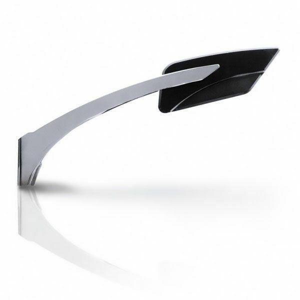 BARRACUDA 汎用ハンドルバーマウントミラー E-VERSION クローム E-VERSION CHROME_1