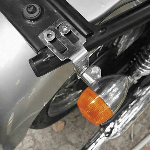 Motone アンダーシートターンシグナルブラケット ブラック PTS001B MT1086-03