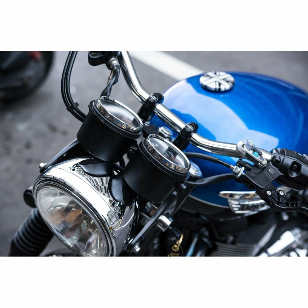 Motone レイフラットダッシュゲージマウント トライアンフ-03