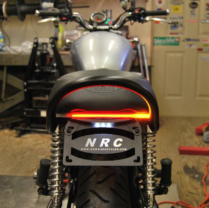 NewRageCycles フェンダーエリミネーター LEDウインカー BONNEVILLE 04